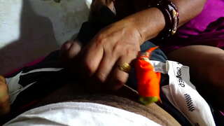 น้องชาย handjob