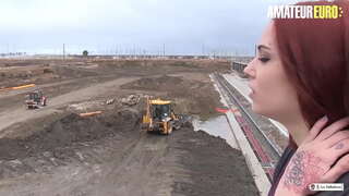 ลา FOLLADORAS-Silvia Rubi จะเป็นคนจากข้างถนนและมีเซ็กส์กับเขา