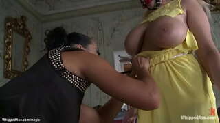 ผมสีน้ำตาลเล็กซานดร้า dominatrix/อย่าตื่นตูมไปเล Romain whips เรื่องใหญ่หน้าอกผมบลอนด์ตัวสูงเช็คนเลสเบี้ยนทาสของเทวดา Wicky แล้ว anal ยังไงพวกเธออยู่ในเชือก bondage กับมัดอยู่บไอ้นั่นข้า