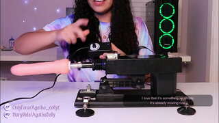 ORGASMO เป็น CHORROS ข้อร้อ MAQUINA ทางเพศ-AGATHA ถเข็น