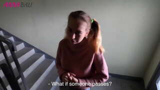 ฉันสัญญากับฉันขั้นน้องสาวสำหรับ Blowjob ว่าฉันจะปล่อยให้เธอไปเพื่อนสาธารณะ